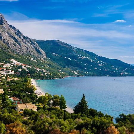 Corfu Sea View Villa - Aurora برباتي المظهر الخارجي الصورة