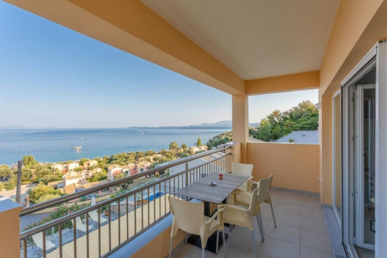 Corfu Sea View Villa - Aurora برباتي المظهر الخارجي الصورة
