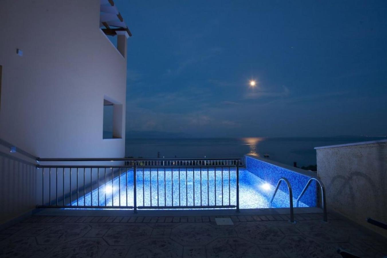 Corfu Sea View Villa - Aurora برباتي المظهر الخارجي الصورة