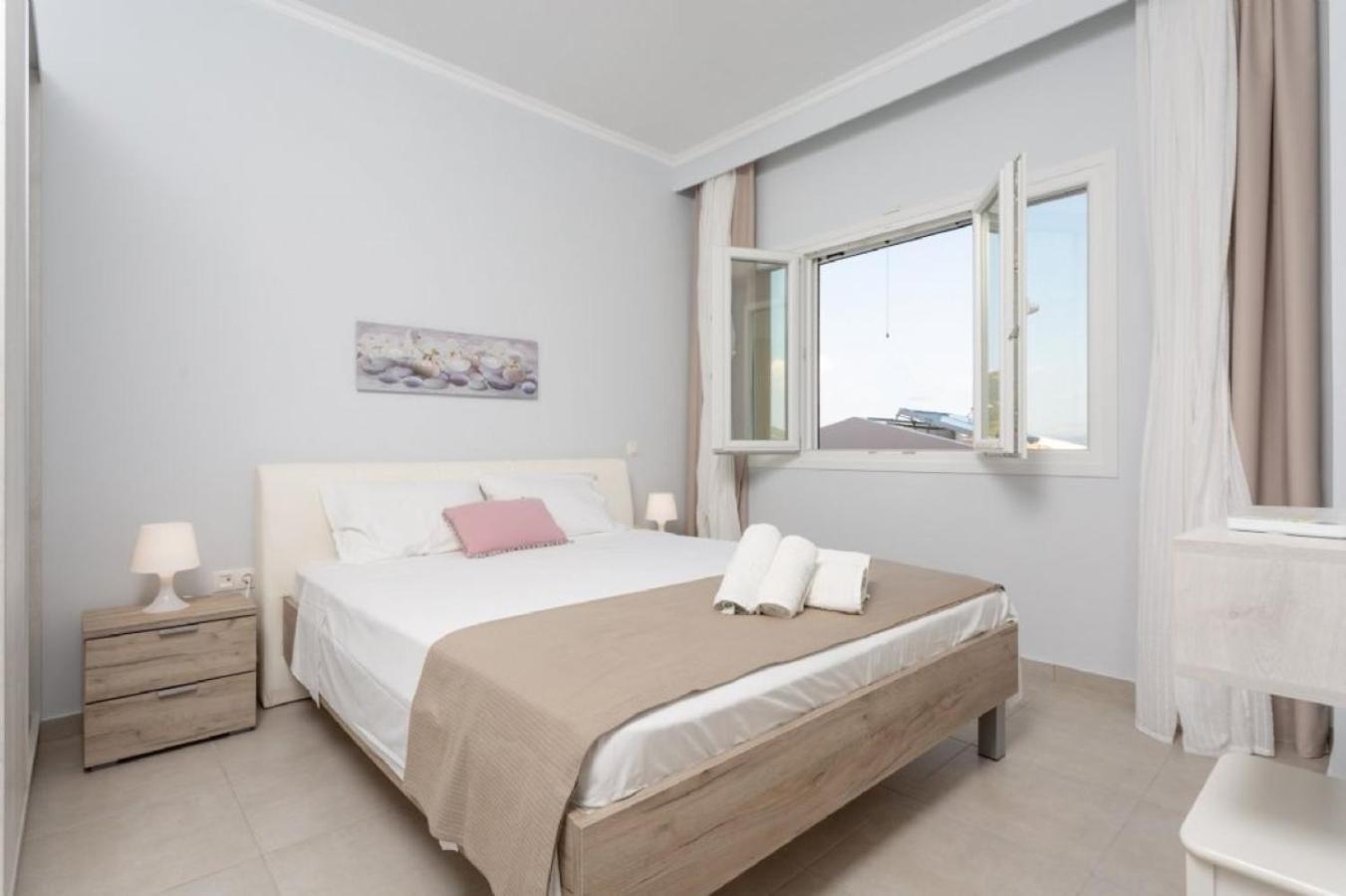 Corfu Sea View Villa - Aurora برباتي المظهر الخارجي الصورة