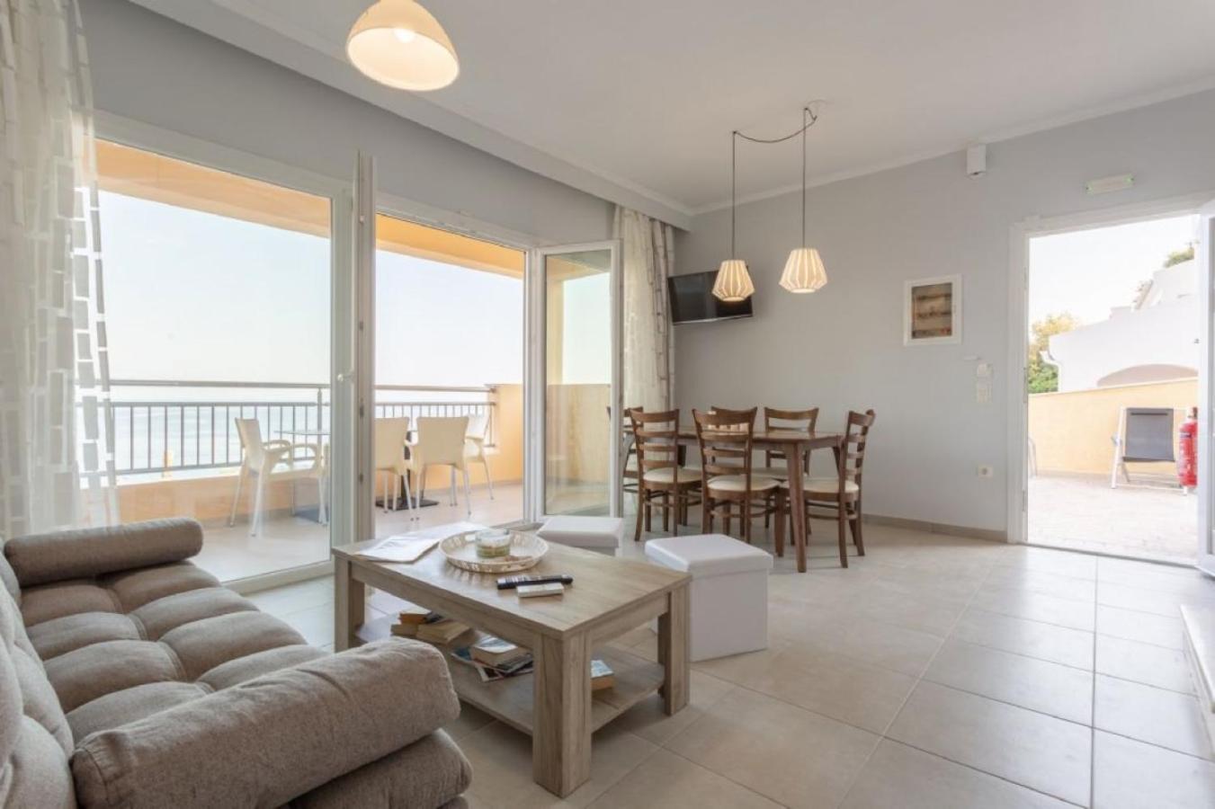 Corfu Sea View Villa - Aurora برباتي المظهر الخارجي الصورة