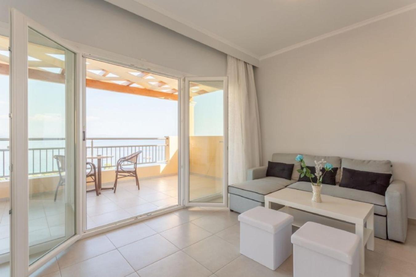 Corfu Sea View Villa - Aurora برباتي المظهر الخارجي الصورة