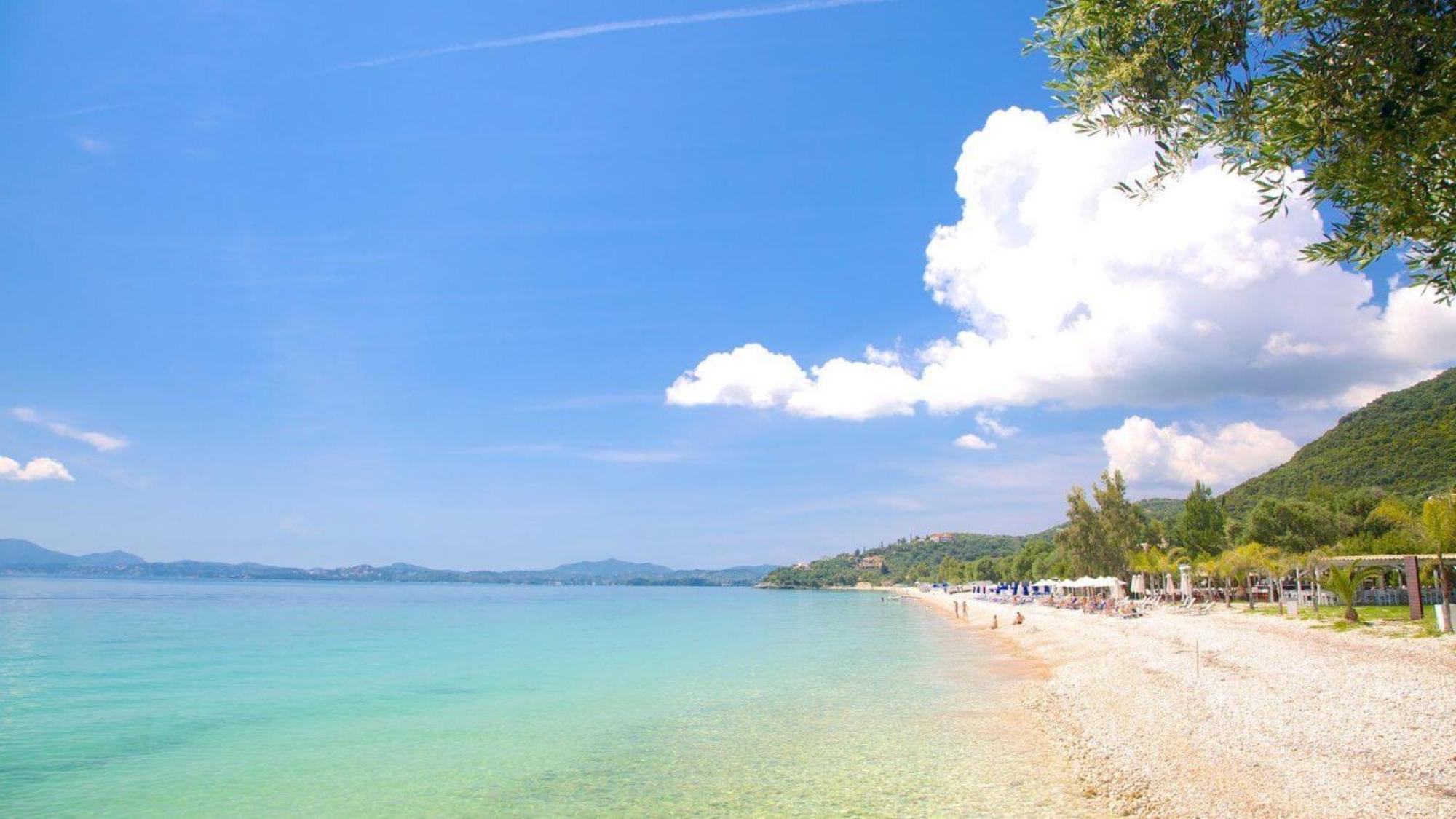 Corfu Sea View Villa - Aurora برباتي المظهر الخارجي الصورة