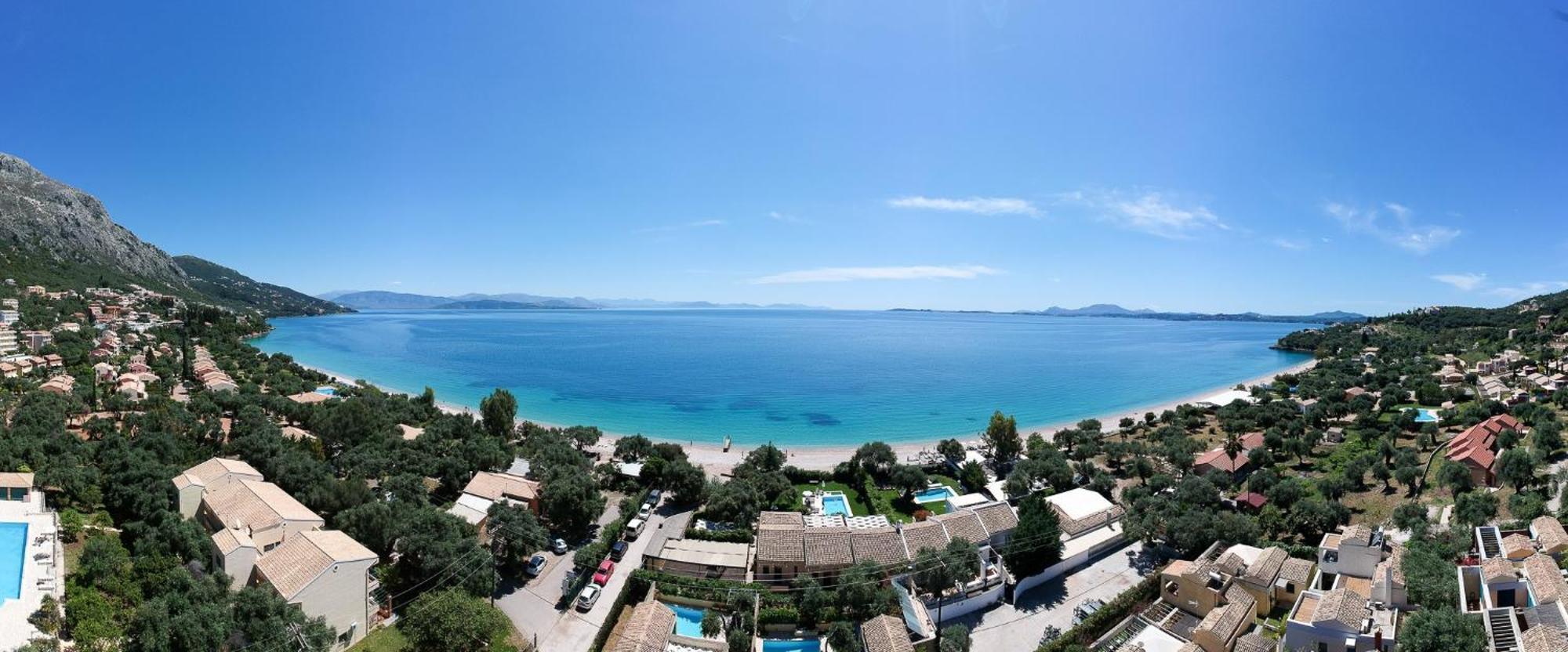 Corfu Sea View Villa - Aurora برباتي المظهر الخارجي الصورة