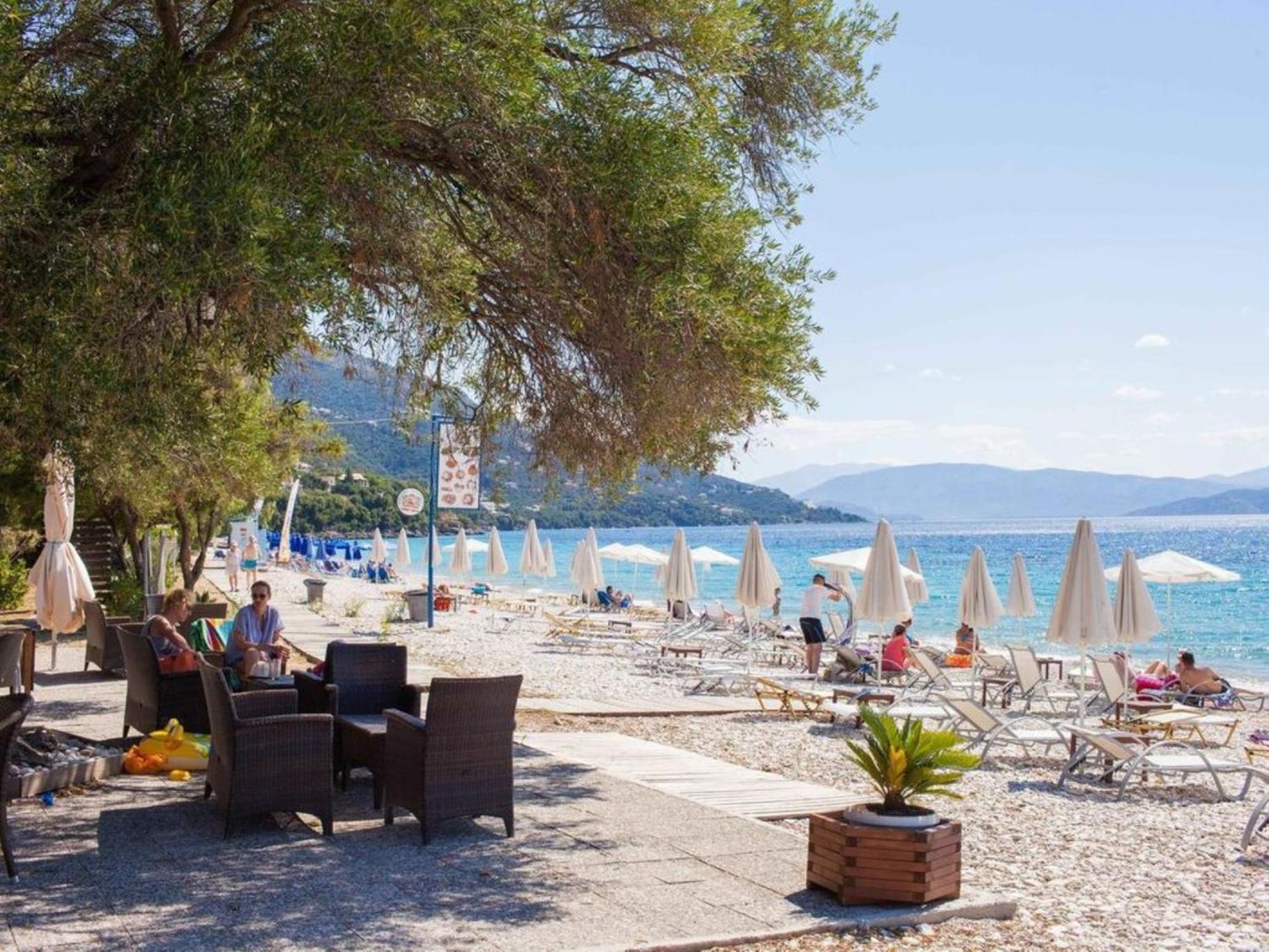 Corfu Sea View Villa - Aurora برباتي المظهر الخارجي الصورة